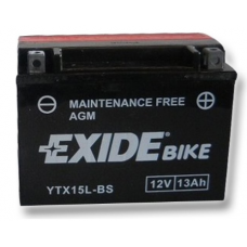 Akumulátor Exide ETX15L-BS 12V 13Ah 210A